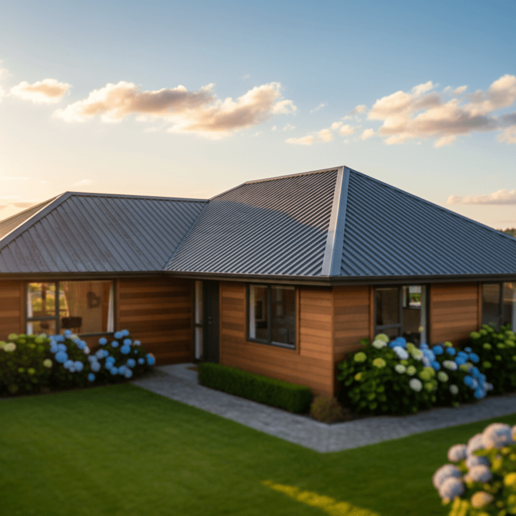 Completed roof repair on Christchurch residential home